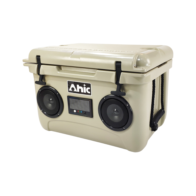 Enfriador de altavoz RH35 con mango de cuerda para acampar y pescar